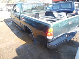 2001 Toyota Tundra SR5 Green Extended Cab 4.7L AT 2WD #Z21642